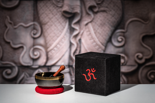 Meinl Sonic Energy Ornamental Singing Bowl - Om Series - 4.33"