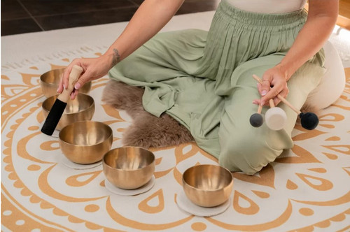 Meinl Sonic Energy 5-piece Yoga Nidra Singing Bowl Set