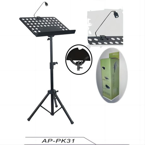 Apextone Conductor Stand w/Lights PK-31