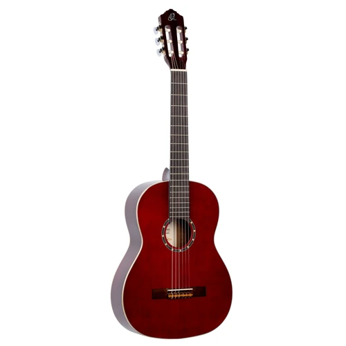 Ortega Family Series Classical Guitar – Wine Red w/Gigbag