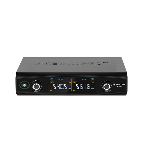 Phenyx Pro PTU-52 Wireless System - 2 Handheld w/ Autoscan