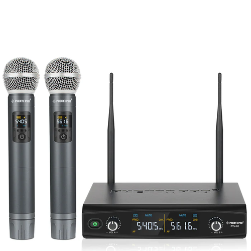 Phenyx Pro PTU-52 Wireless System - 2 Handheld w/ Autoscan