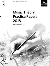 ABRSM Music Theory Practice Papers - 2018 - Grade 3