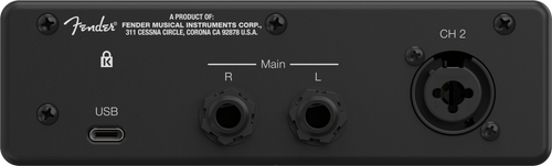 Fender Quantum LT2 2x2 USB-C Audio Interface