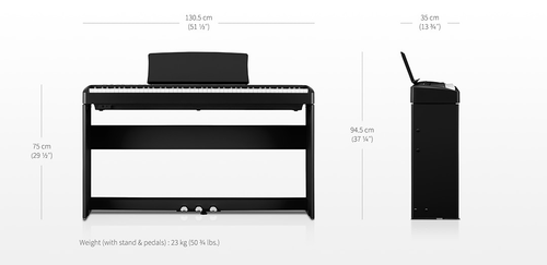 Kawai ES120 88-key Digital Stage Piano with Stand and Pedal