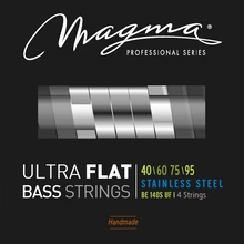 Magma Ultra Flat Bass Strings 4 String Set 45/60/80/100