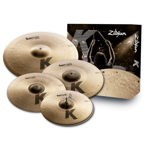 Zildjian K Sweet Cymbal Pack - 15HH/17C/19C/21R