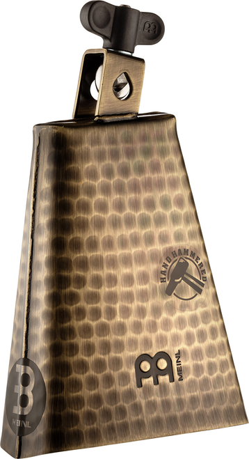 Meinl Percussion Hand Hammered Steel Cowbell - 6.25" - Gold Finish