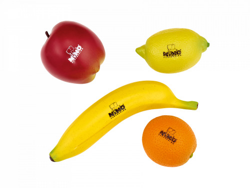 Nino Percussion Fruit Shaker Set - 4-piece