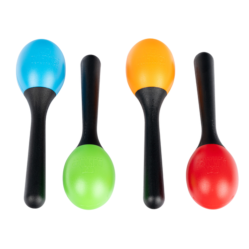 Nino Percussion ABS Egg Maracas Set - 4pc