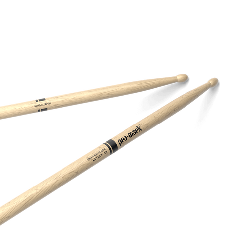 ProMark Japanese Shira Kashi White Oak Drumsticks - 5B Wood