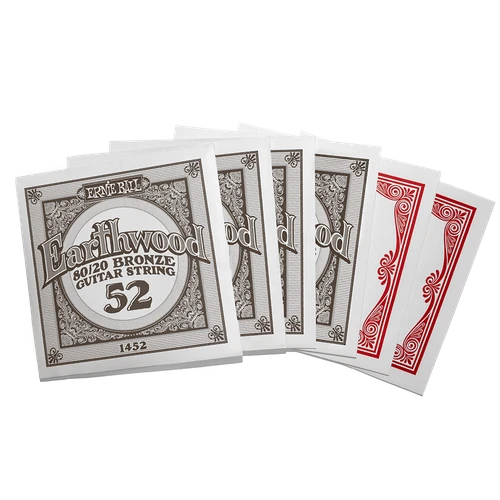Ernie Ball Earthwood 80/20 Bronze Acoustic String Set - Light (11 - 52)