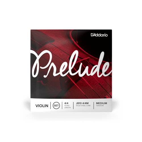 D'Addario Prelude Violin String Set - 4/4 Scale, Medium Tension D'Addario Prelude Violin String Set - 4/4 Scale, Medium Tension