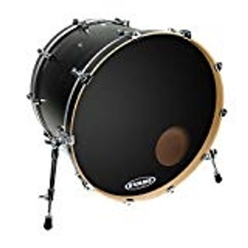 Evans EQ3 Resonant Black Bass Drumhead - 22"