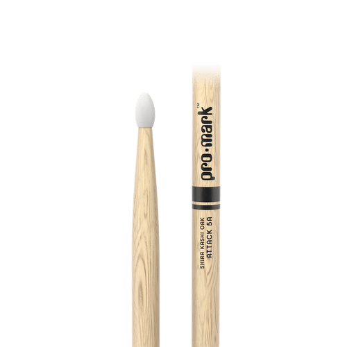 Promark Classic Attack Shire Kashi OakDrumsticks – 5A, Nylon Tip