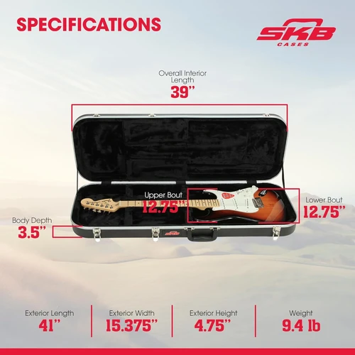 SKB Cases Economy Electric Guitar Hard Case