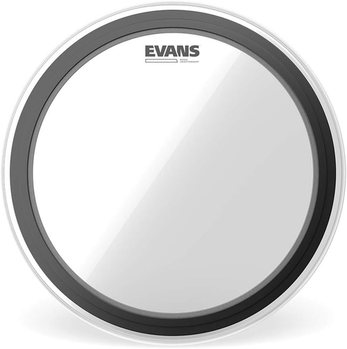 Evans Heads EMAD 22-Inch Heavyweight Clear Bass Drum Head