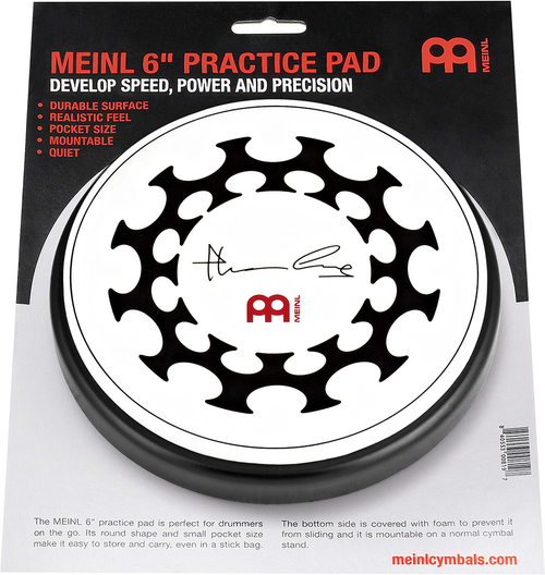 Meinl Cymbals Thomas Lang Signature Practice Pad - 6"