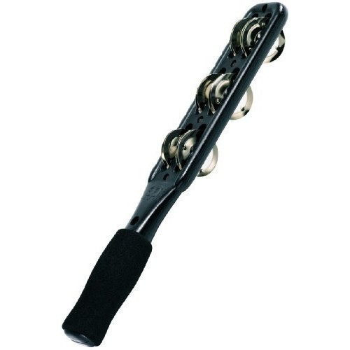 Meinl JG1BK Jingle Stick With Steel Jingles - Black