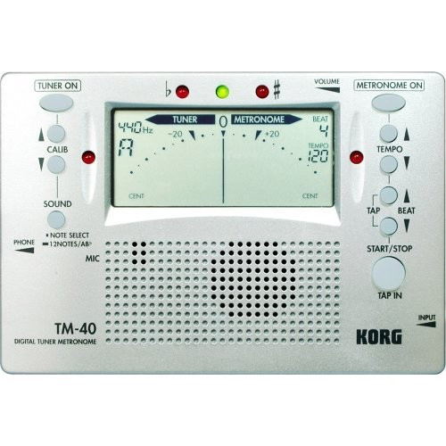 Korg TM-40 Large Display Digital Tuner and Metronome