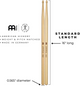 Meinl SB101 Standard Drumstick - 5A Wood Tip