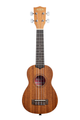 Kala KA-15 Satin Mahogany Soprano Ukulele - Front View