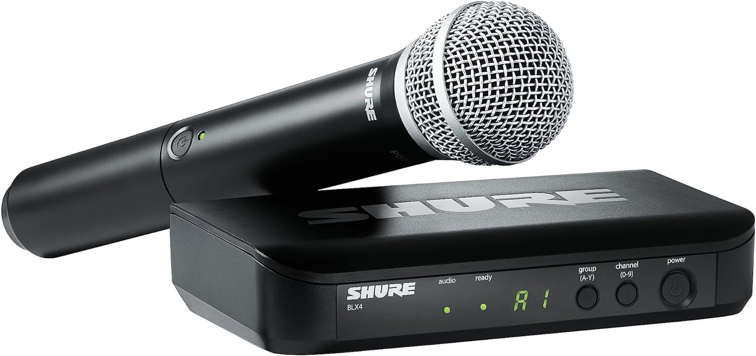 Shure BLX24/PG58 Wireless Mic System - J10 Band - The Music Mart