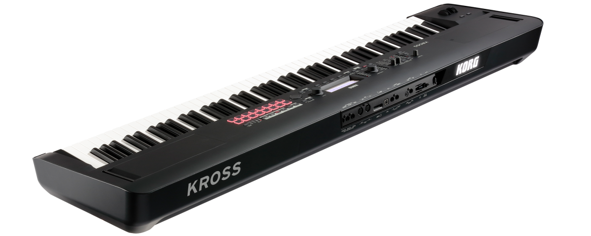 鍵盤楽器 KORG KROSS MUSIC WORKSTATION Korg Kross2 88-Key Mobile Workstation - The Music Mart