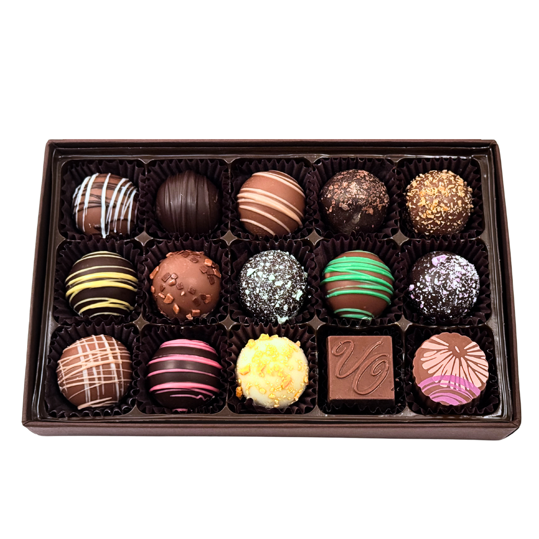 Assorted Gourmet Truffles | Classic Van Otis Chocolates Box - Van