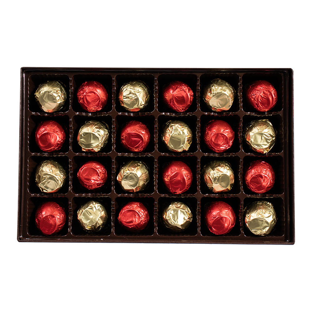 Foiled Cherry Cordials - Van Otis Chocolates