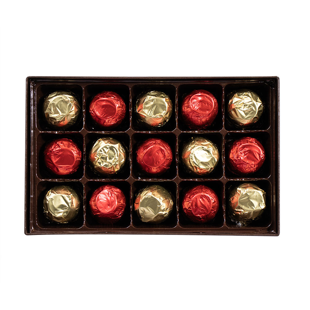Foiled Cherry Cordials - Van Otis Chocolates
