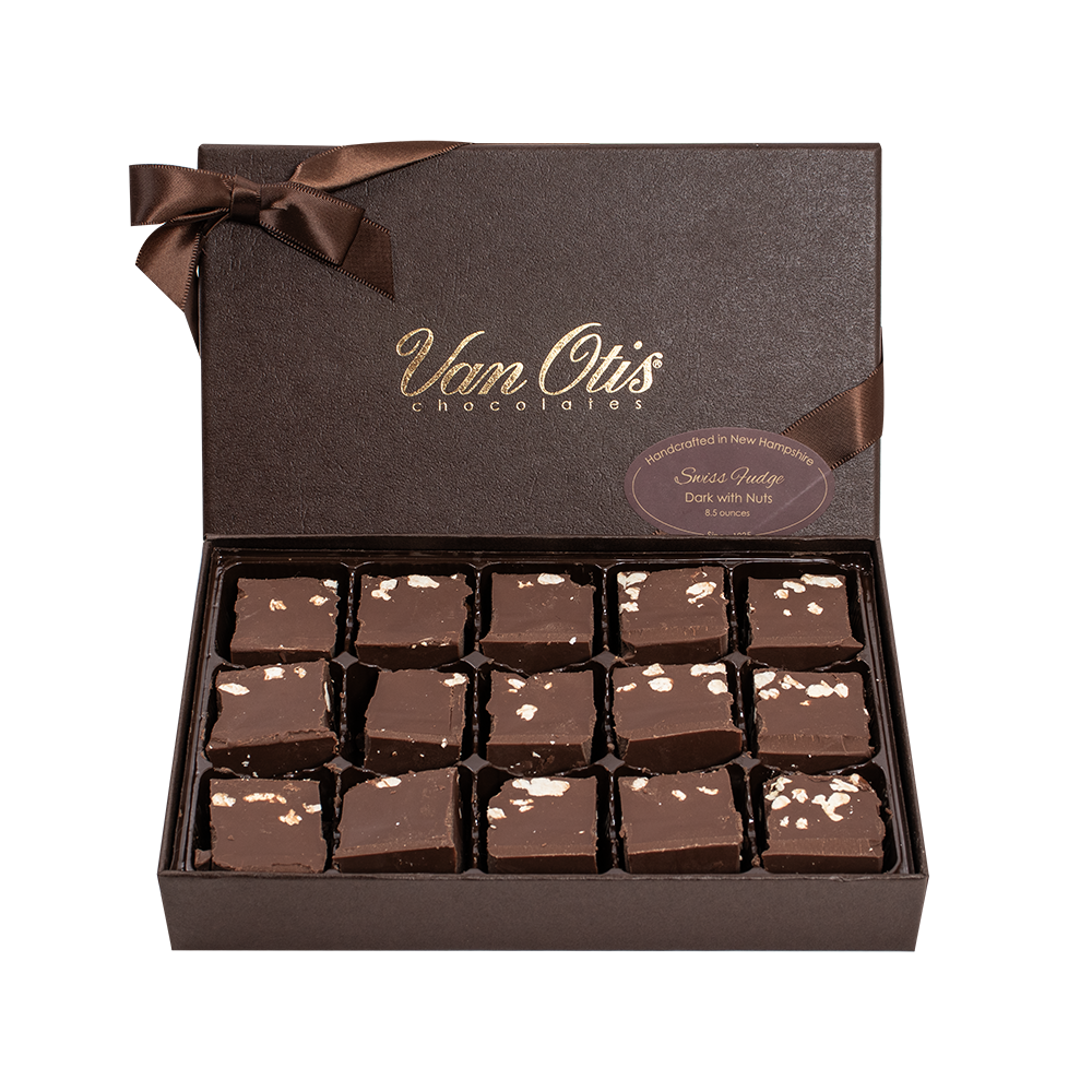 Van Otis Chocolates | Dark Swiss Fudge with Nuts