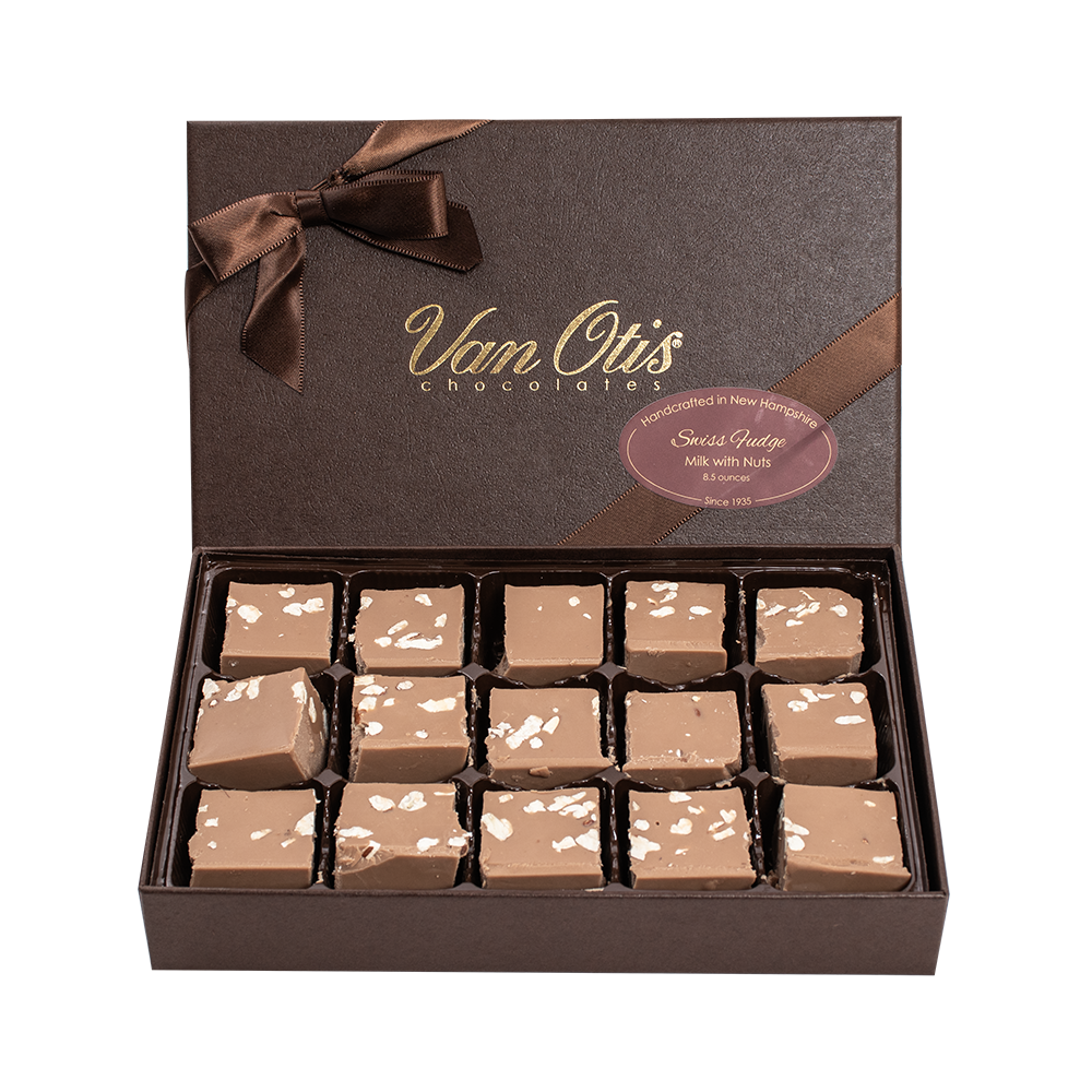 Van Otis Chocolates | Milk Swiss Fudge with Nuts