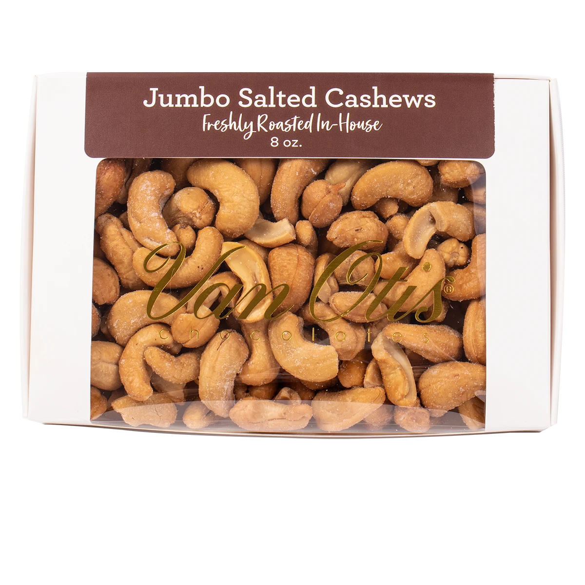 Van Otis Jumbo Salted Cashews | Gourmet Roasted Cashews