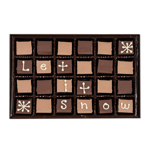 Let It Snow - Custom Swiss Fudge Box
