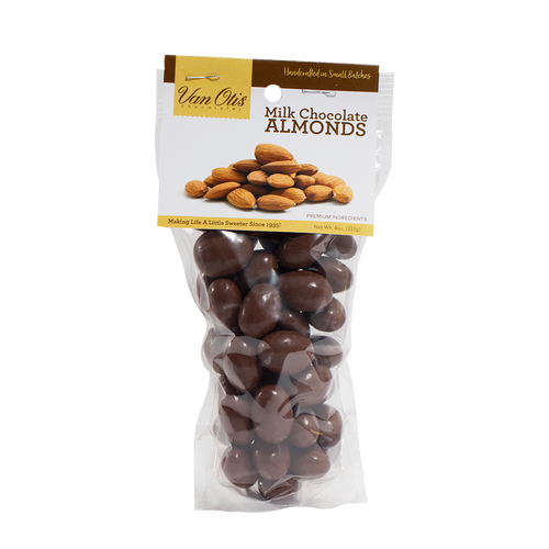 Milk Chocolate Almonds | 8oz Pouch