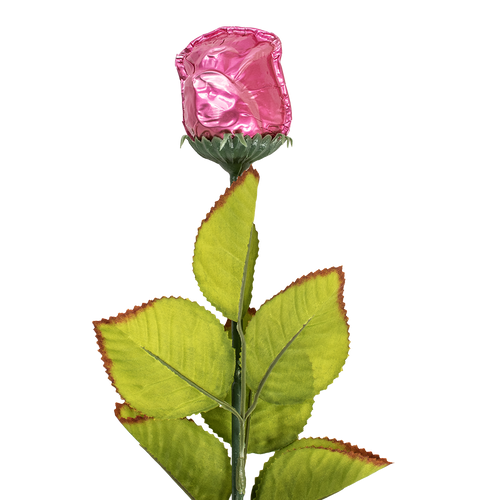 Chocolate Foiled Pink Rose Chocolate Foiled Pink Rose