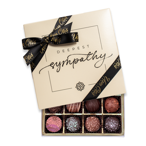 16 Piece Assorted Truffles | Deepest Sympathy Gift Box