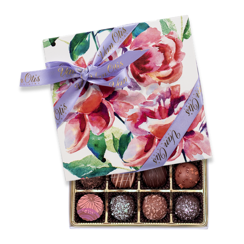 16 Piece Assorted Truffles | Peony Gift Box