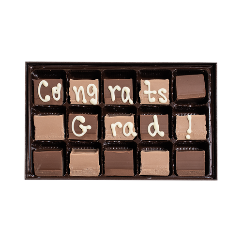 Congrats Grad - Custom Swiss Fudge Box