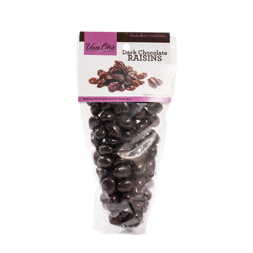 Dark Chocolate Raisins | 8oz Pouch