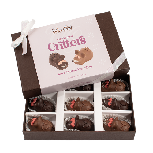 9pc Love Struck Van Mice Gift Box