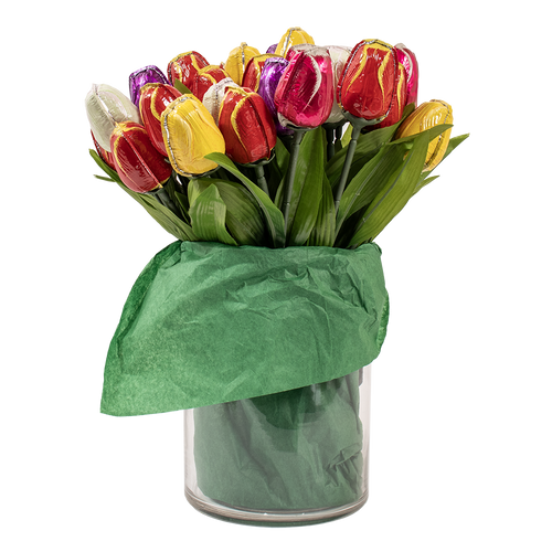Chocolate Foiled Tulip Chocolate Foiled Tulip
