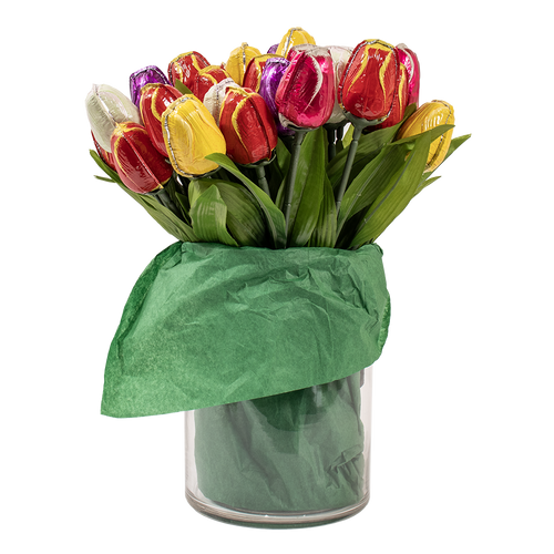 Chocolate Foiled Tulip