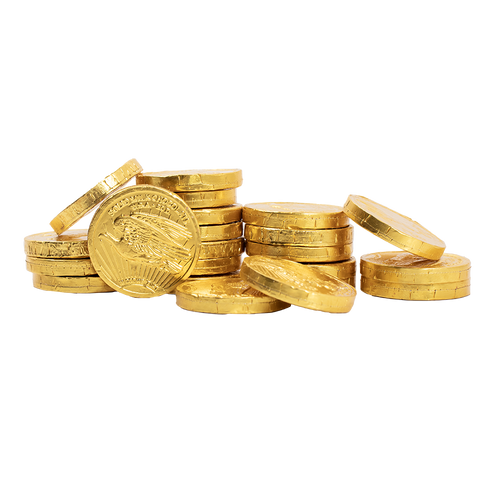 Milk Chocolate Foiled Coins Milk Chocolate Foiled Coins