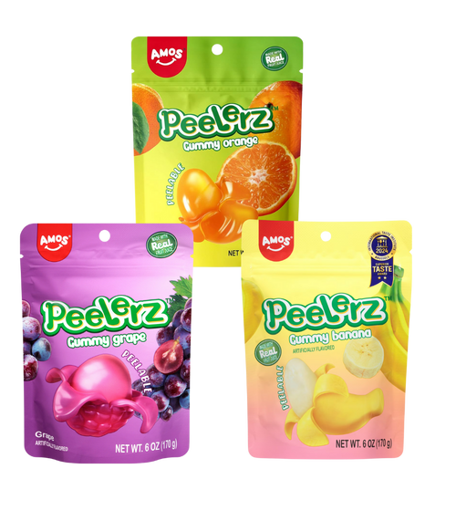 Gummy Peelerz | Orange, Grape or Banana