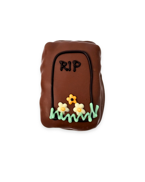 Caramel Krispy Tombstone 