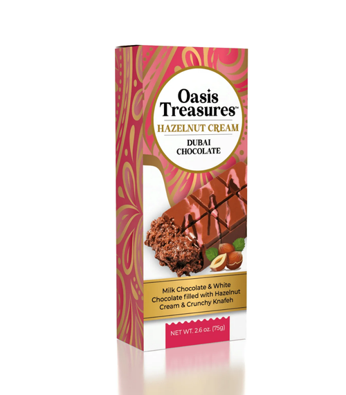 Oasis Treasures | Hazelnut Dubai Bar