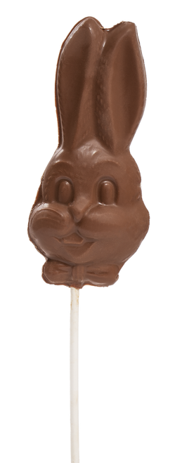 Small Bunny Head Pop - Milk Chocolate (Glen Lake)