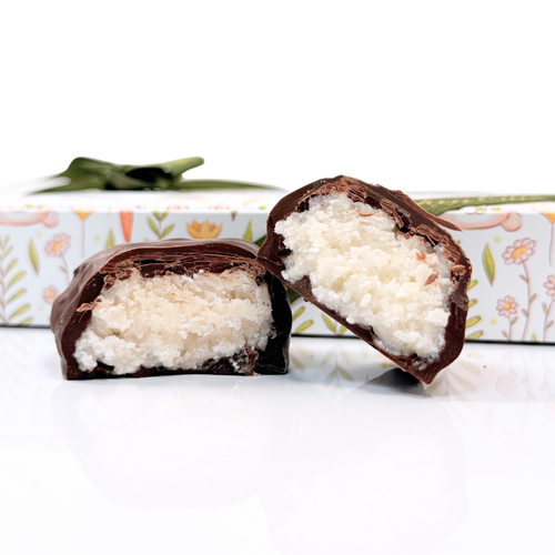 Deluxe Dark Chocolate Coconut Eggs